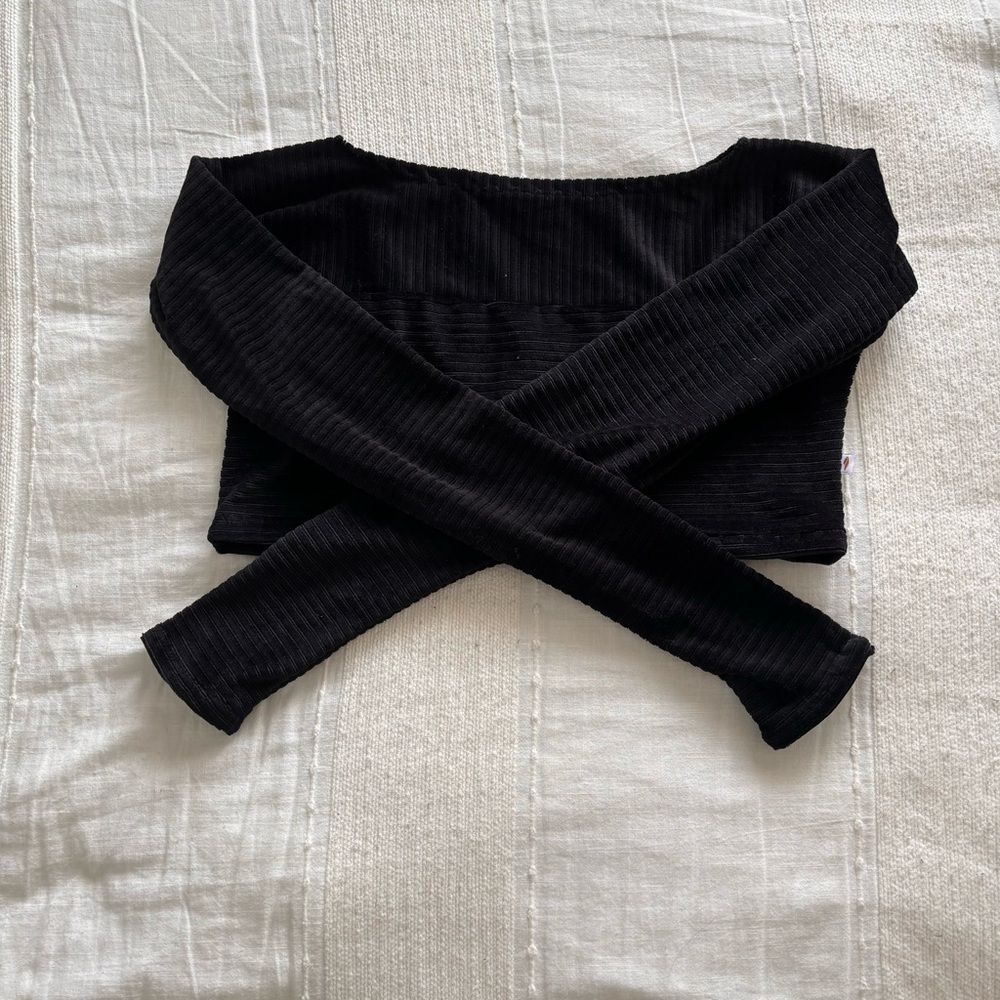 RubiaWear Black Velvet Vika Top